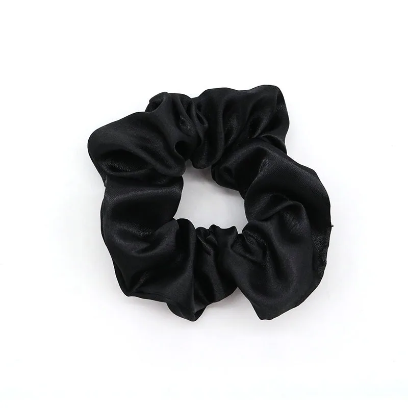 Multiple Solid Color Ribbon Headbands, Sweet Girls' Ponytail Rubber Bands, Hairbands, Women's Hair Accessories