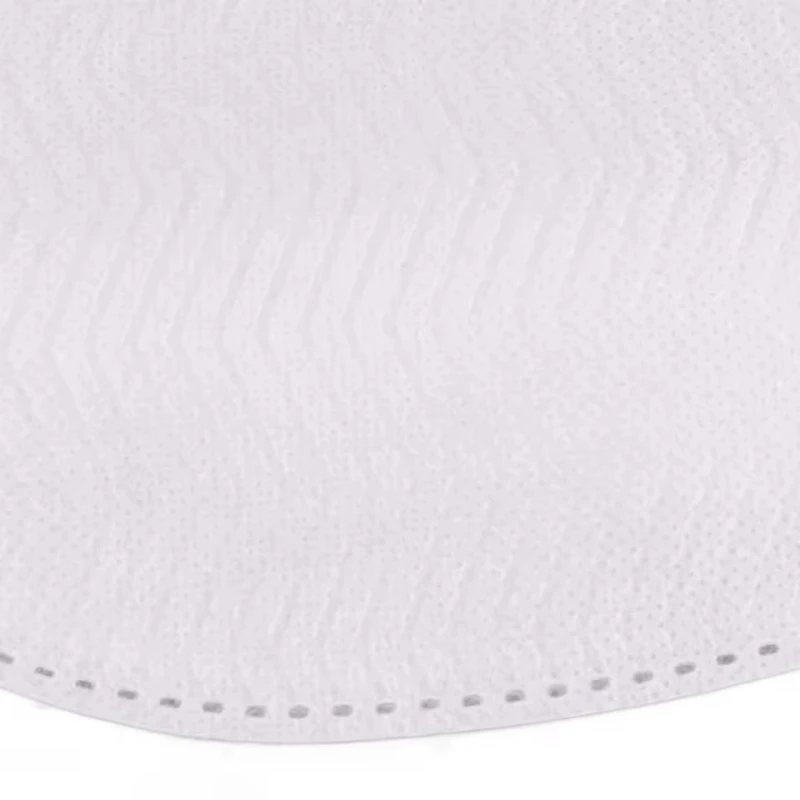 10/30Pairs White Disposable Slippers Non-slip Closed Toes Unisex Male Female Guests Slippers For Household Business Hotel view 6