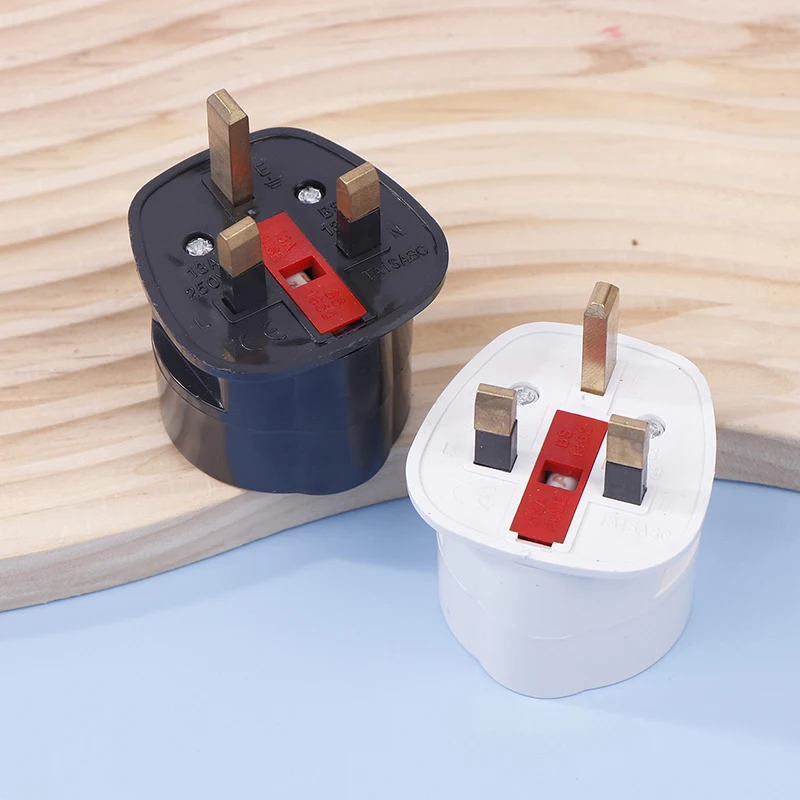 250V 13A Multifunctional EU European To UK Plugs Adapter 2 Pin Power Converter Socket Travel Dubai Singapore Universal Adaptor
