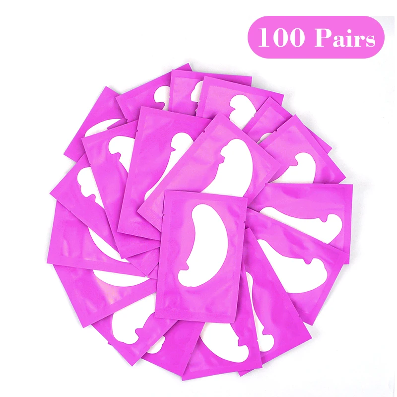 50 paar Auge Pads Für Wimpern Verlängerung Hydrogel Patches Für Wimpern U Förmigen Gel Pads Wimpern Verlängerung Liefert Patches Make-Up