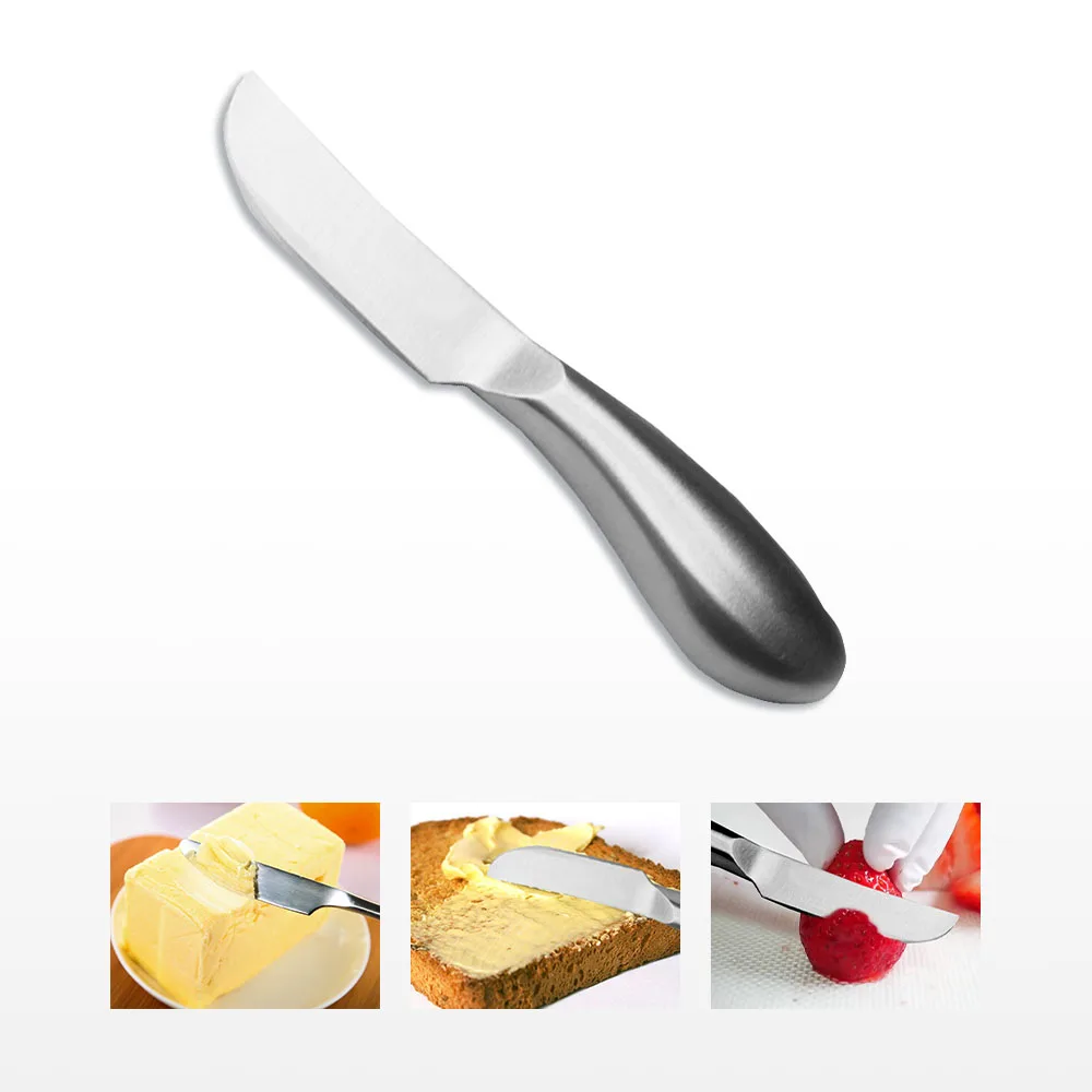 

15CM Stainless Steel Butter Knife Jam Knife Cutlery Cream Knifes Breakfast Toast Bread Knife Kichen Tools Hollow Handle