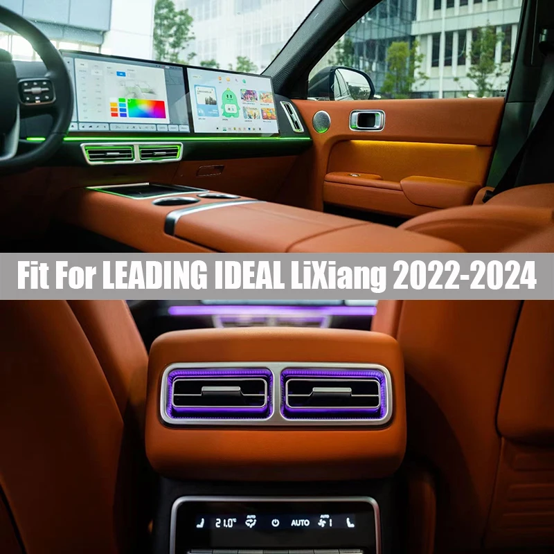 Original Factory 1:1 Design Ambient Lighting Fit for LEADING IDEAL LiXiang L7 2022 - 2024 Synchronous Original Car Ambient Light