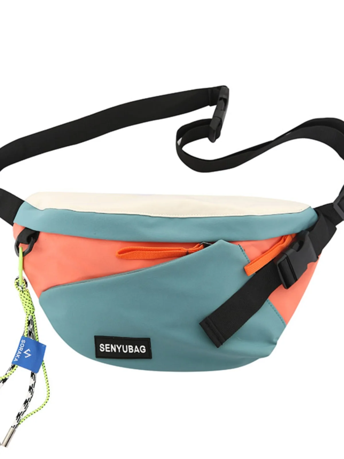 신상 한국 스타일 대용량 피트니스 가방 야외 캐주얼 유니섹스 체스트 백 레저 여행 스포츠 가방 레드 크레인 버드 브랜드