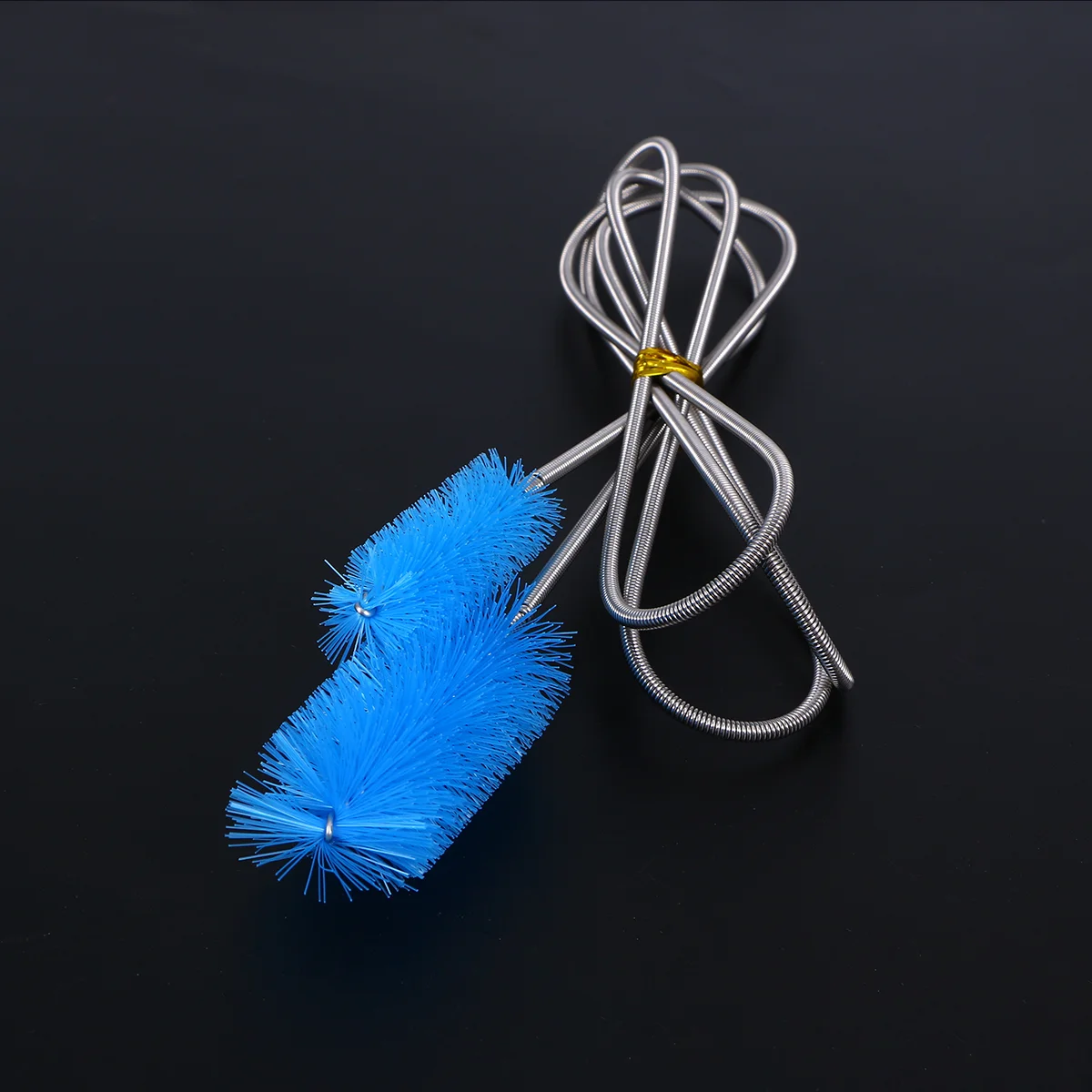 

Flexible Double Ended Aquarium Water Hose Cleaning Brush (Sky Blue) Aquarium hose cleaning brush Water cleaning brush