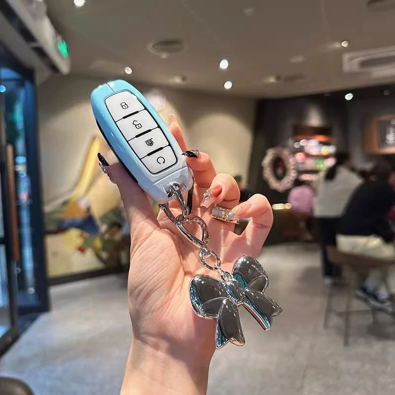 ل Tengshi D9 مفتاح غطاء للحماية ل 2024 DMI السيارات EV اكسسوارات مشبك معدني قذيفة التدرج المتقدم