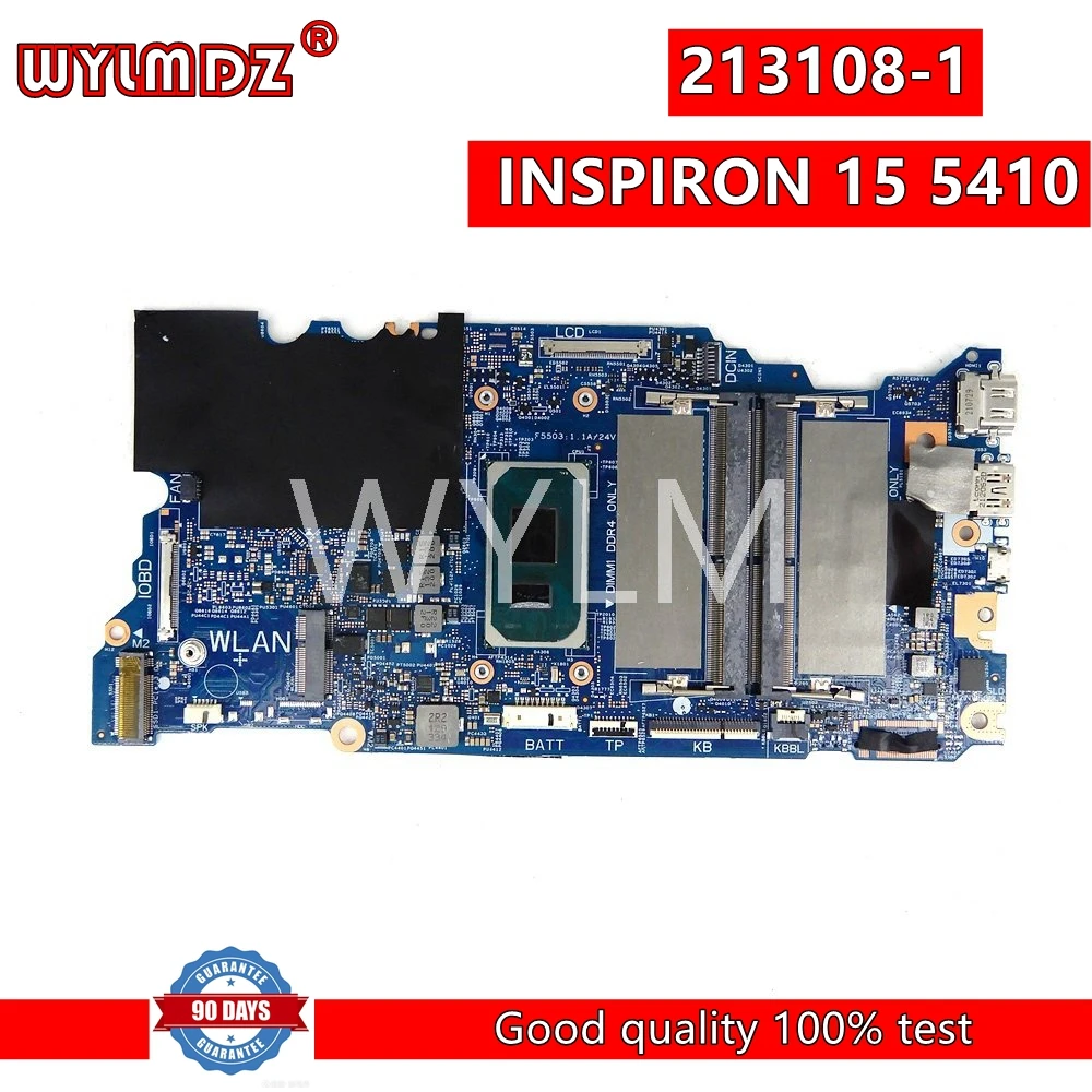 213108-1 i5-11300H / i7-11390H CPU Laptop Motherboard  For DELL INSPIRON 15 5410 notebook Mainboard Tested