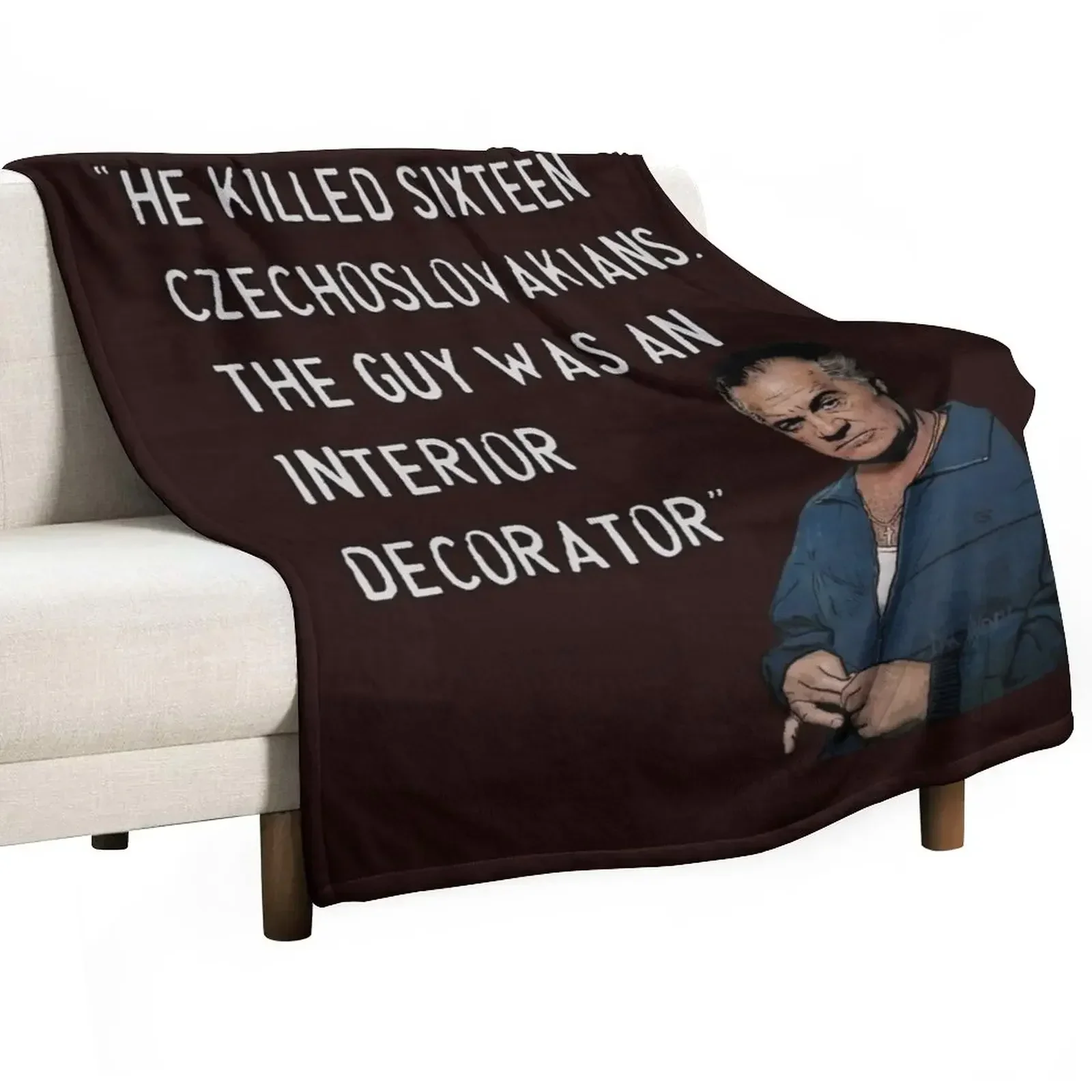 Sopranos - Paulie Walnuts 2 Throw Blanket Sofa Throw Cute bed plaid Blankets Sofas Of Decoration Blankets