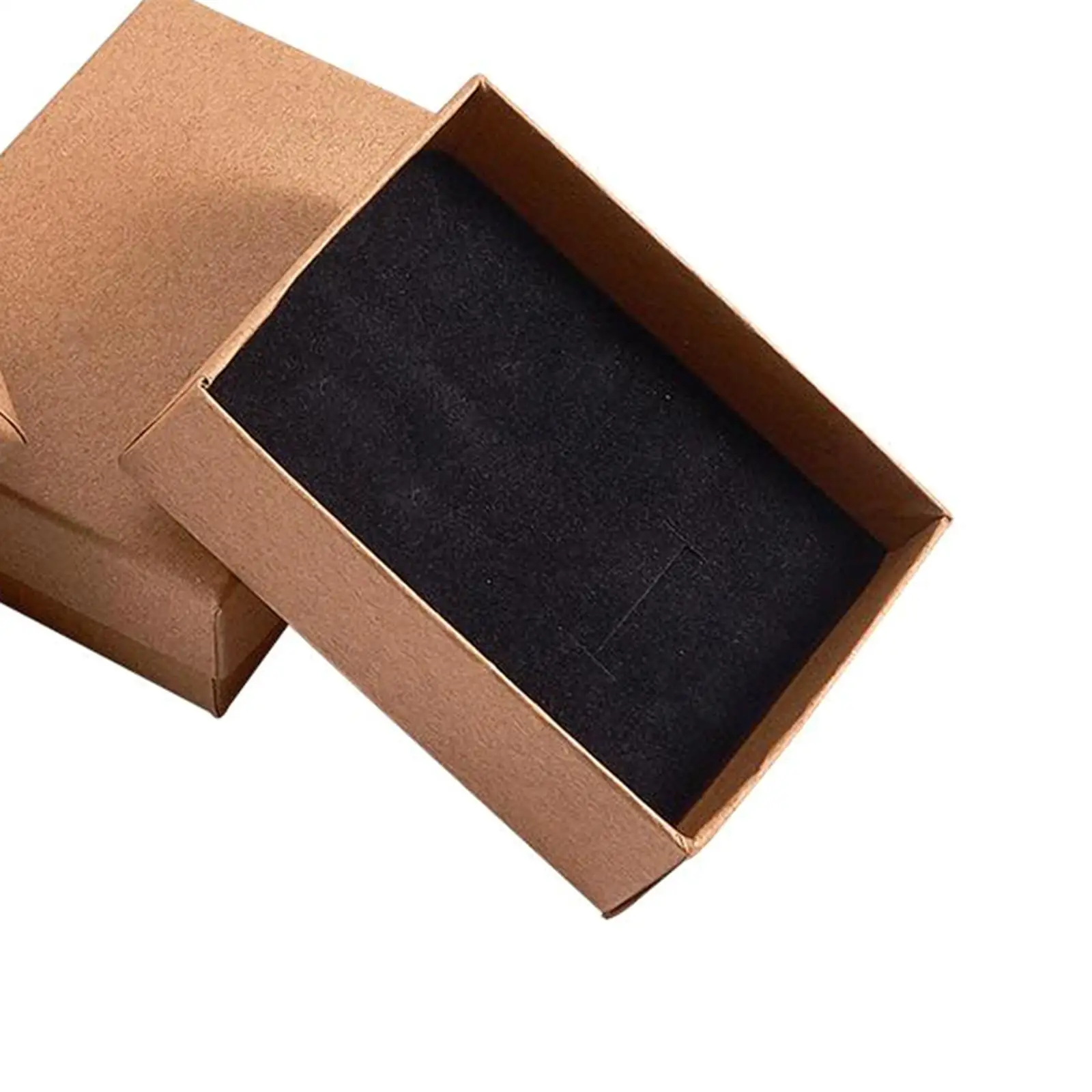 Bulk Jewelry Packaging Box with Lid and Cotton Filling for Shipping Homemade Earrings Rings and Pendants