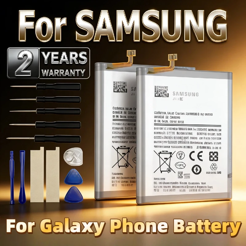 

Replacement Battery for Samsung A10 A11 A12 A10E A20 A20E A21S A30 A30S A40 A42 A50 A51 A60 A70 A71 A72 A80 A90 A9S with Tools