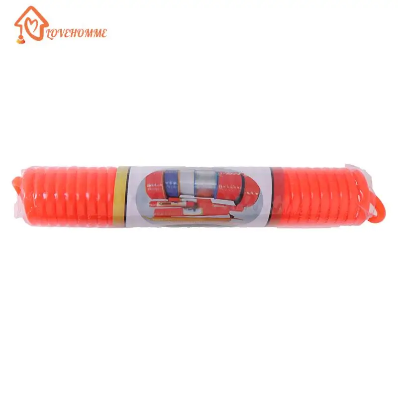 1PC PU Spring Air Pipe Air Compressor Gas Line Pneumatic High Pressure Telescopic Hose Spiral Air Pipe Steam Pipe With Joint