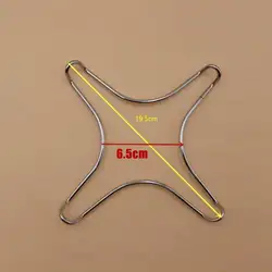 Pot Support Reducer Ring Trivet Milk Pan Pot Gas Stove Hot Moka Stand Reduce 1Pieces Chrome Metal High Quality