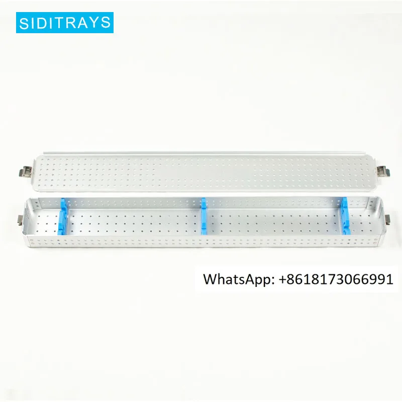 

Extended Endoscope Sterilization Box, Single-hole Laparoscope, Rigid Bronchoscope, Esophagoscope Sterilization Box，1pcs