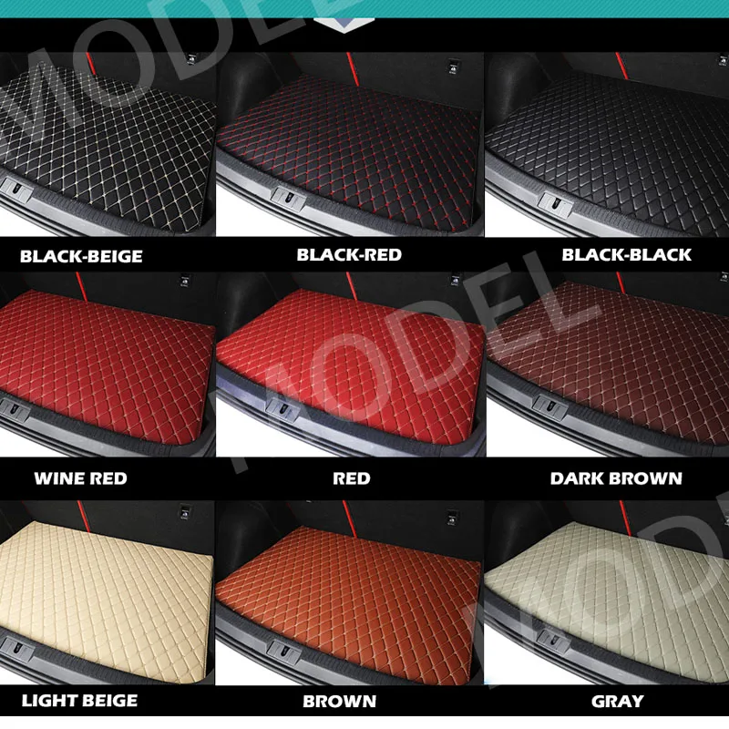 Car Trunk Mats For SEAT Arona KJ7 2018~2022 Waterproof Pad Car Mat Model Y Trunk Mat Alfombrillas Coche Car Accessories Interior