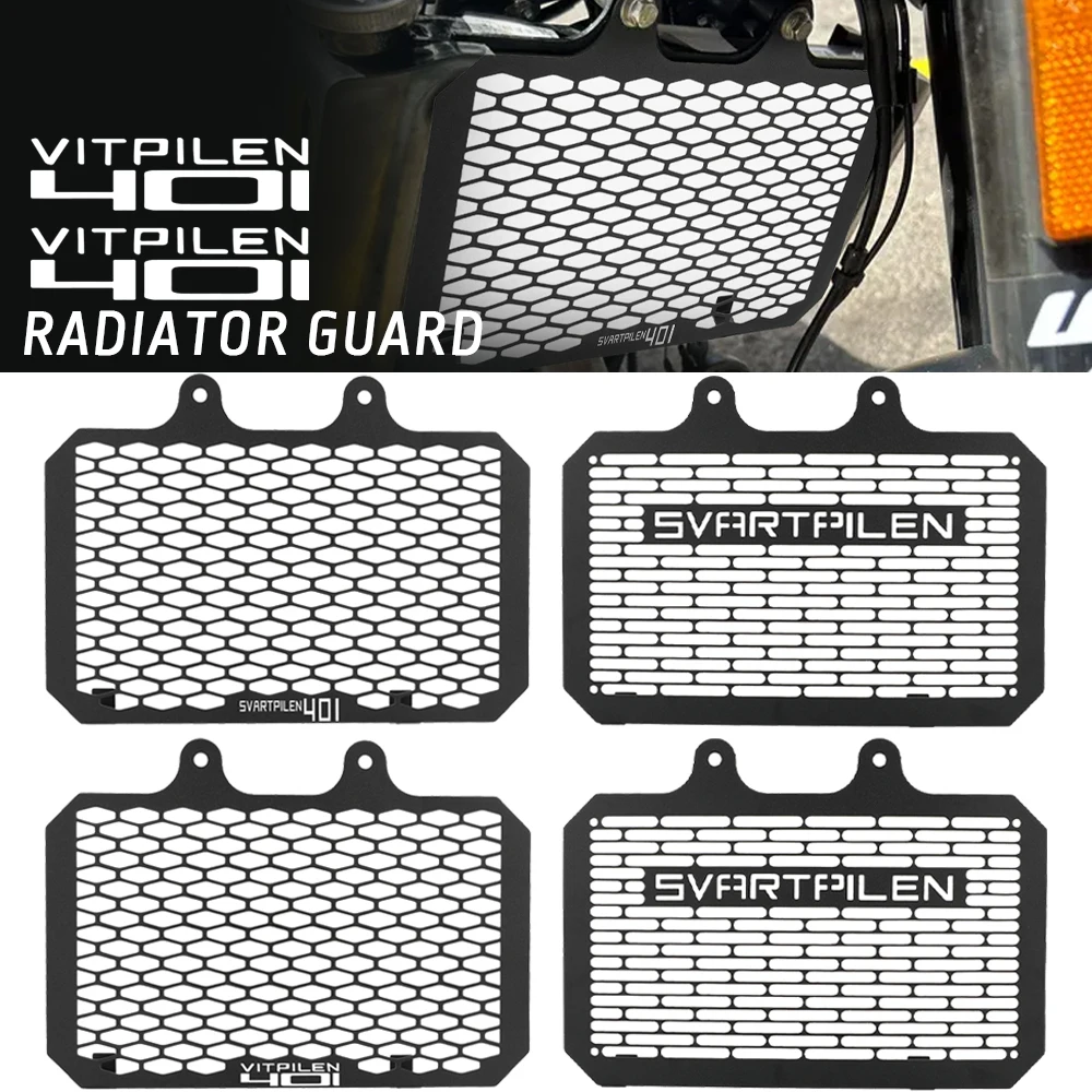 

ДЛЯ Husqvarna 2025 2024 Svartpilen Vitpilen 401 Vitpilen401 Svartpilen401 2018-2022 2023 Защитная крышка решетки радиатора