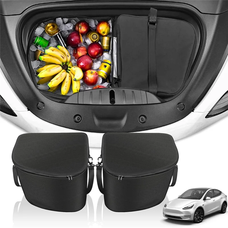 

Cooler Storage Organizer Insulation For Tesla Model Y 2020-2025 Bag Front Trunk Frunk