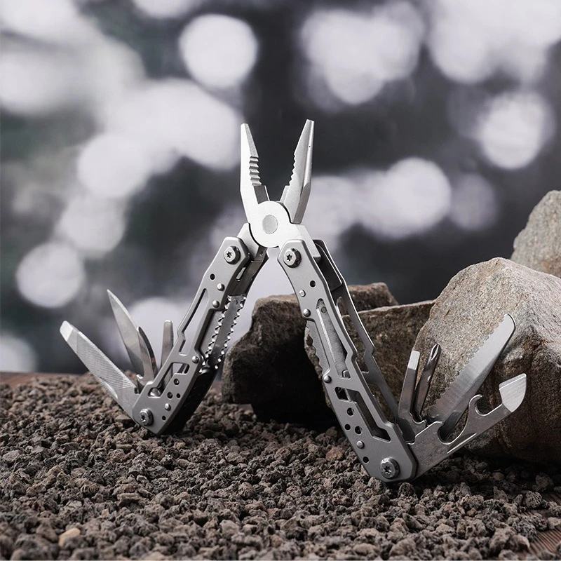 2pcs All-steel combination tool pliers Multifunctional pliers, folding pliers Portable emergency equipment combination tools