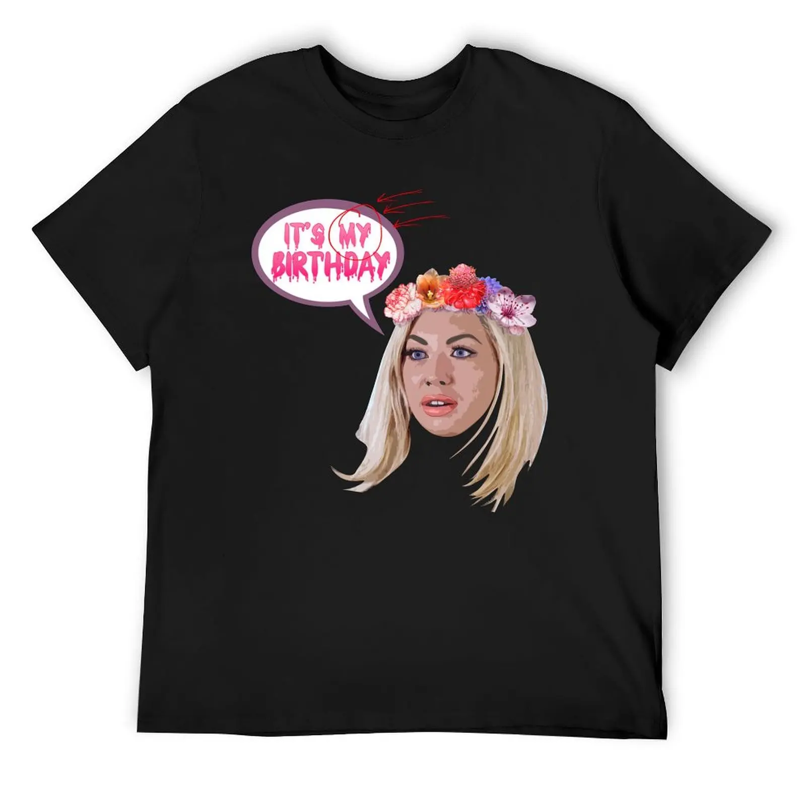 Stassi Schroeder - It's MY Birthday T-Shirt vintage anime shirt quick drying mens graphic t-shirts