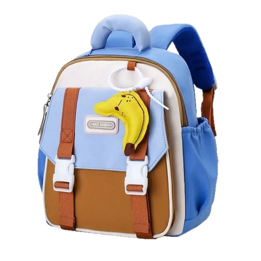 Lightweight Kindergarten School Bag Adjustable Straps Waterproof Cartoon Nursery Backpack Zipper Closure Large Capacity