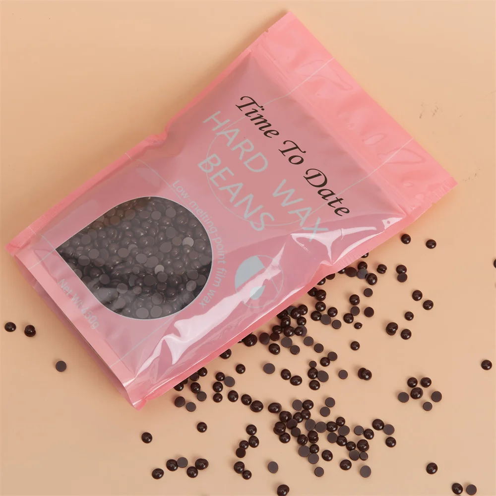 Beauty Spa quality Time to date 1Lb chocolate Brazilian Coarse 450g body Waxing for Bikini Face Eyebrow Back Chest Legs Armpit