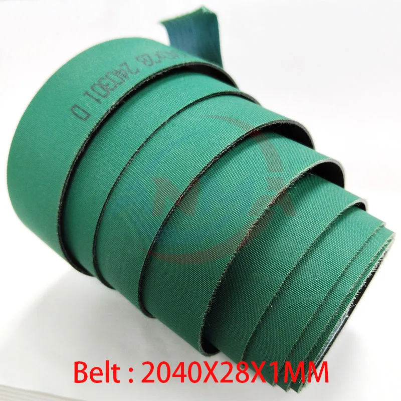 2Pieces 86.020.029 Suction Tape Material for HDM SM102 Slow Down Belt Feeder 2040X28X1mm Printing Machine Parts 00.020.090