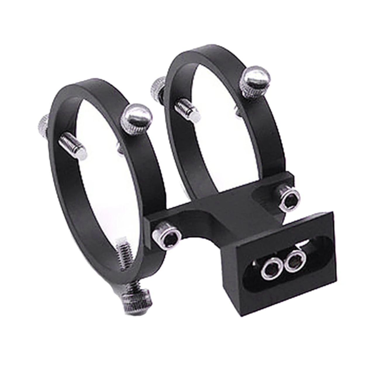 Adjustable Pointer Finderscope Bracket 6-Point Guidescope Rings Mount Astronomical Telescope,82mm(49mm-81mm)