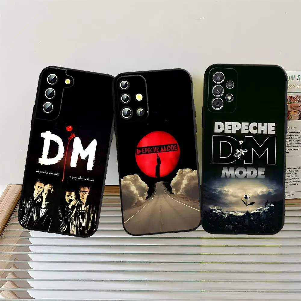 Depeches Modes Phone Case Back Cover for Samsung S24 Ultra S22 S23 S20 Fe S21 Plus Galaxy A54 A34 A24 A53 M54 Note 20