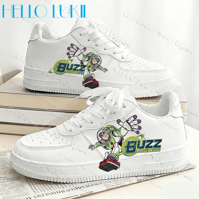 

Toy Story Cartoon Series Youth Student Adult Shoes Man Woman Four Season Breathable Soft Sports Shoes Parity Boys Girls Gift