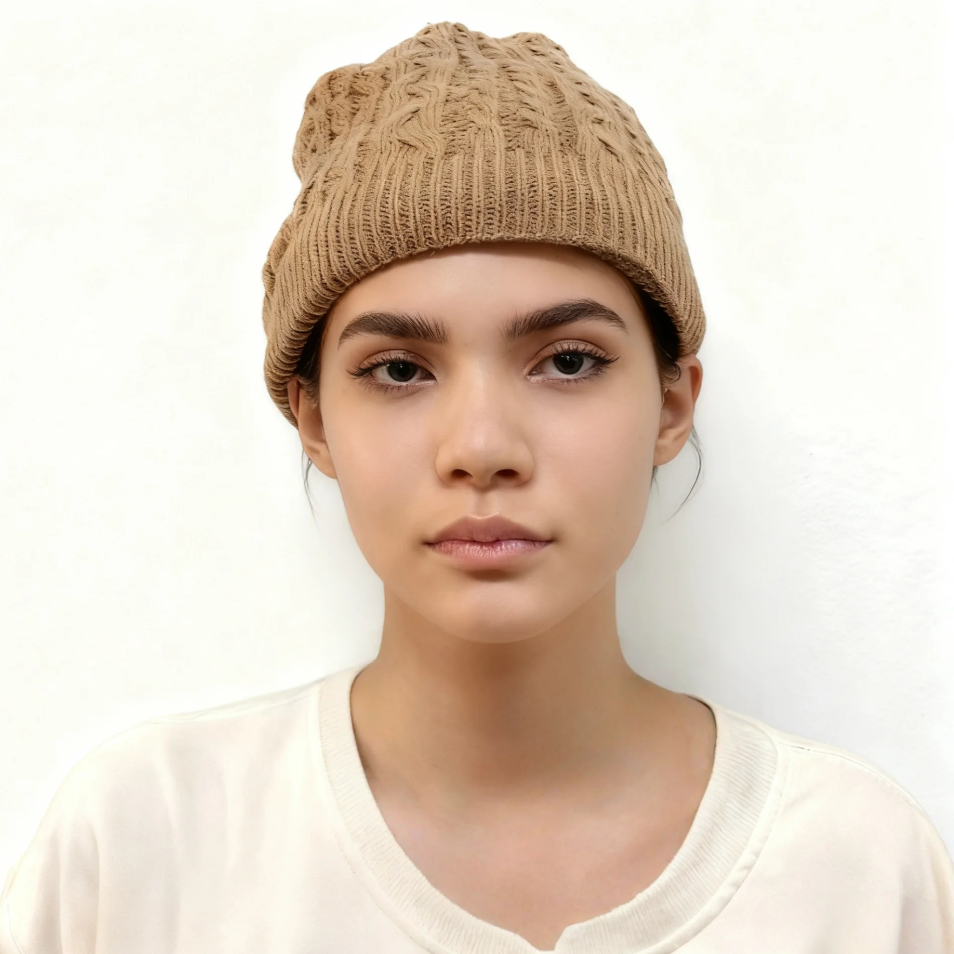 Mehrzweck-Set mit gestrickter Wintermütze und Schal | Warme Thermo-Mütze, Halswärmer, Ski-Gesichtsbedeckung für Damen und Herren, Outdoor, kaltes Wetter – Detail 28