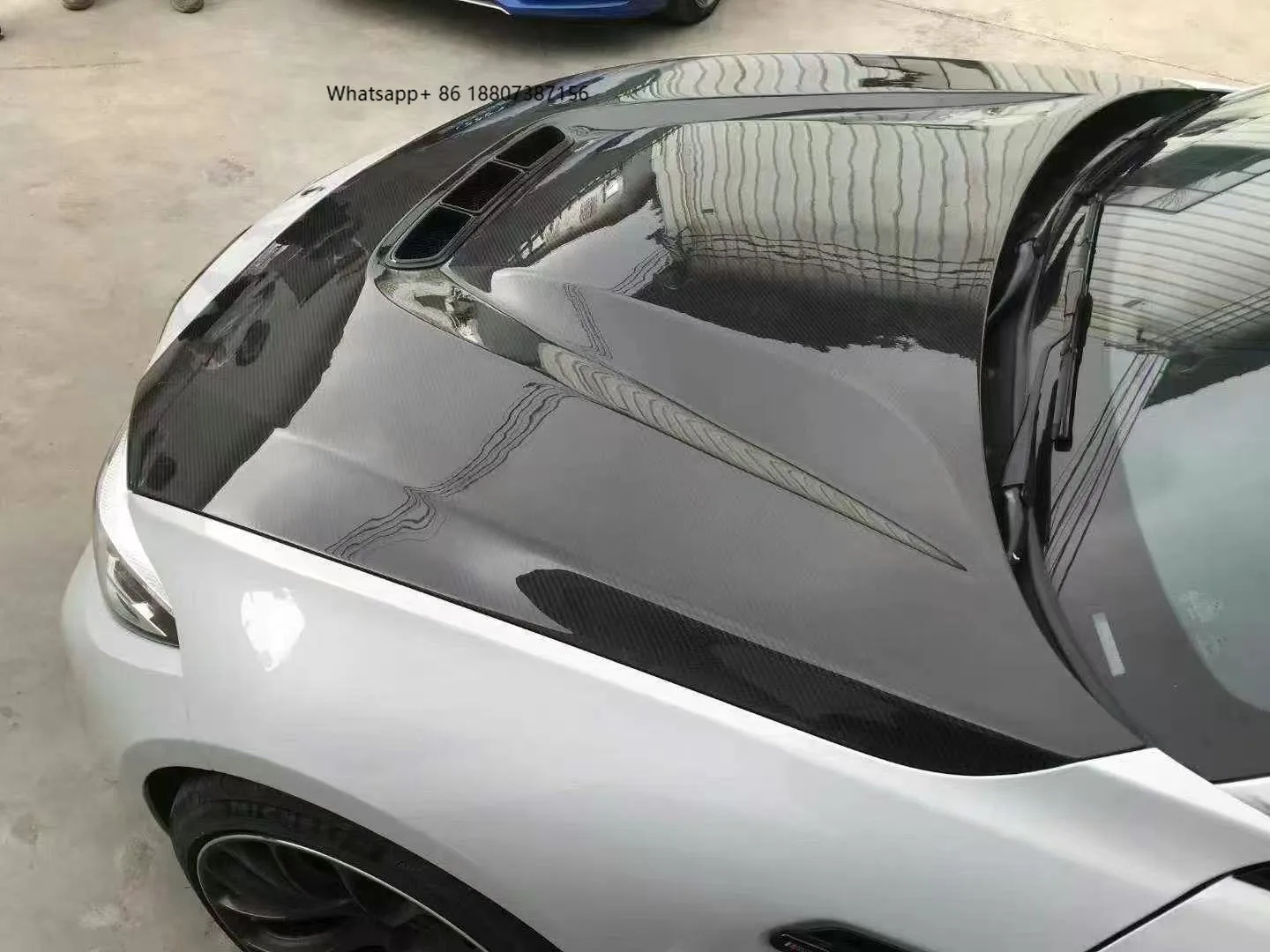 

Новый карбоновый капот для BMW F87 M2 M2C с вентиляцией, тип CS, из углеродного волокна