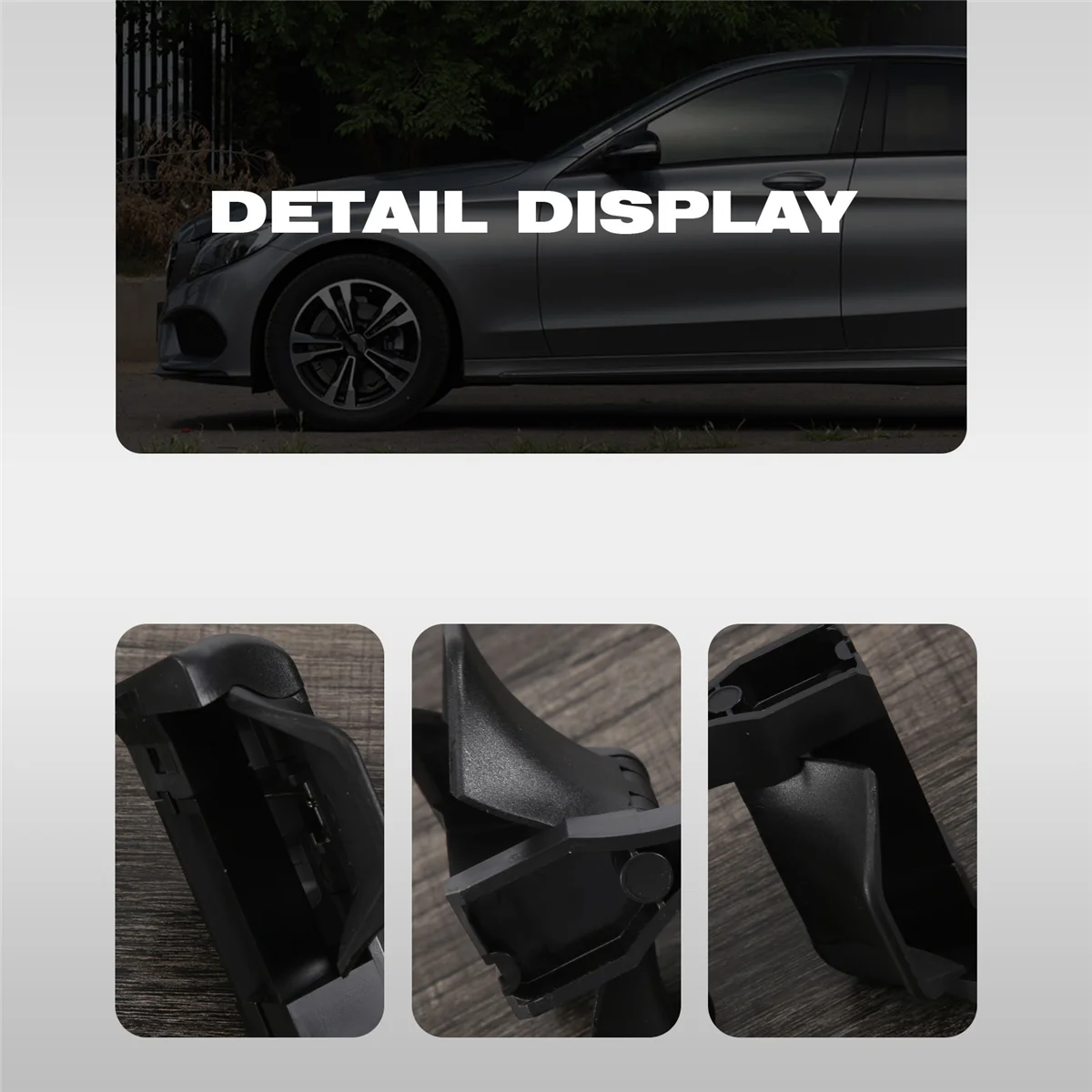 Reposabrazos Central para Mercedes Benz C/E, W204, W212, W207, portavasos de agua, soporte para bebidas, 2046802391