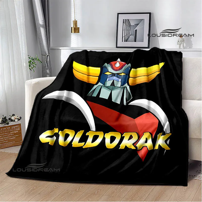 UFO ROBO GRENDIZER GOLDORAK Printed blankets Warm Flannel blankets Soft and comfortable blanket bed linings Birthday Gift