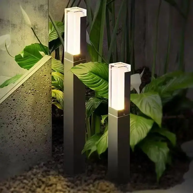 DC voltage outdoor landscape light LED outdoor lawn light IP65 waterproof aluminum alloy material 10W power simple design