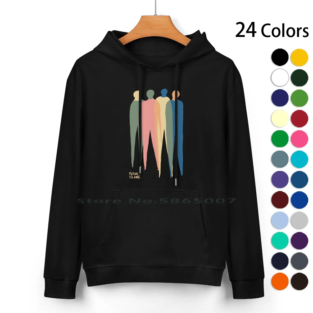 

Future Islands Pure Cotton Hoodie Sweater 24 Colors Future Islands 100% Cotton Hooded Sweatshirt For Women Men Unisex Gifts