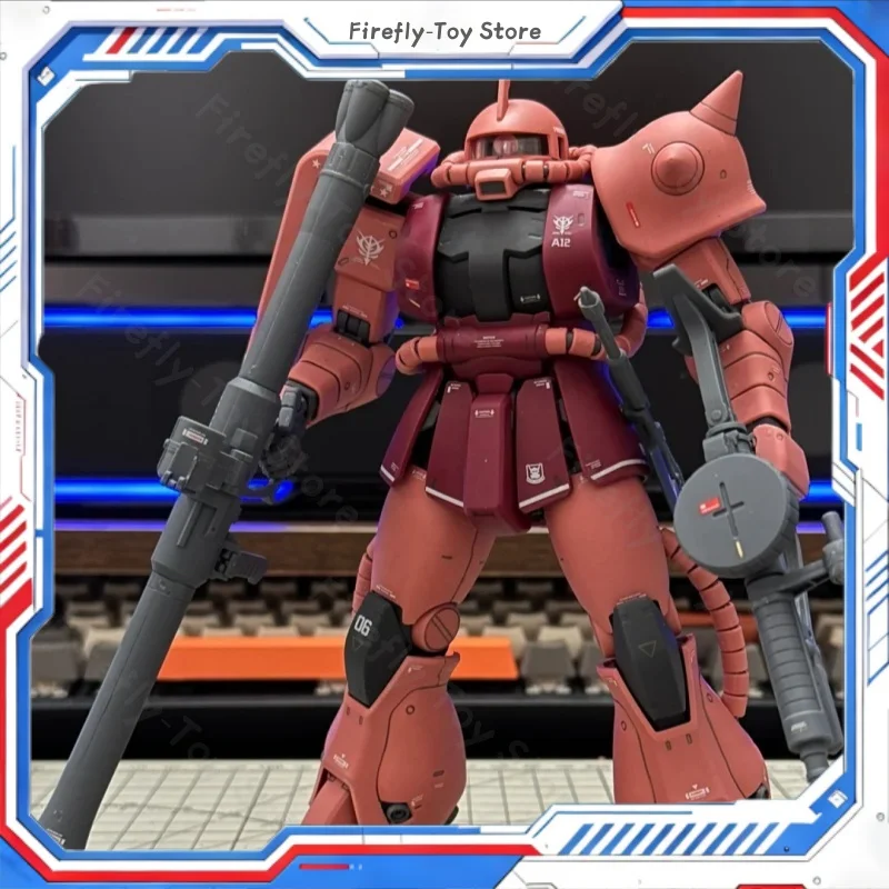 

Модель SUPA KO ZakuⅡ Commander Type 2.0 MG 1/100, сборный набор, фигурка MS-06S, аниме-робот, пластиковая коллекционная игрушка, подарок