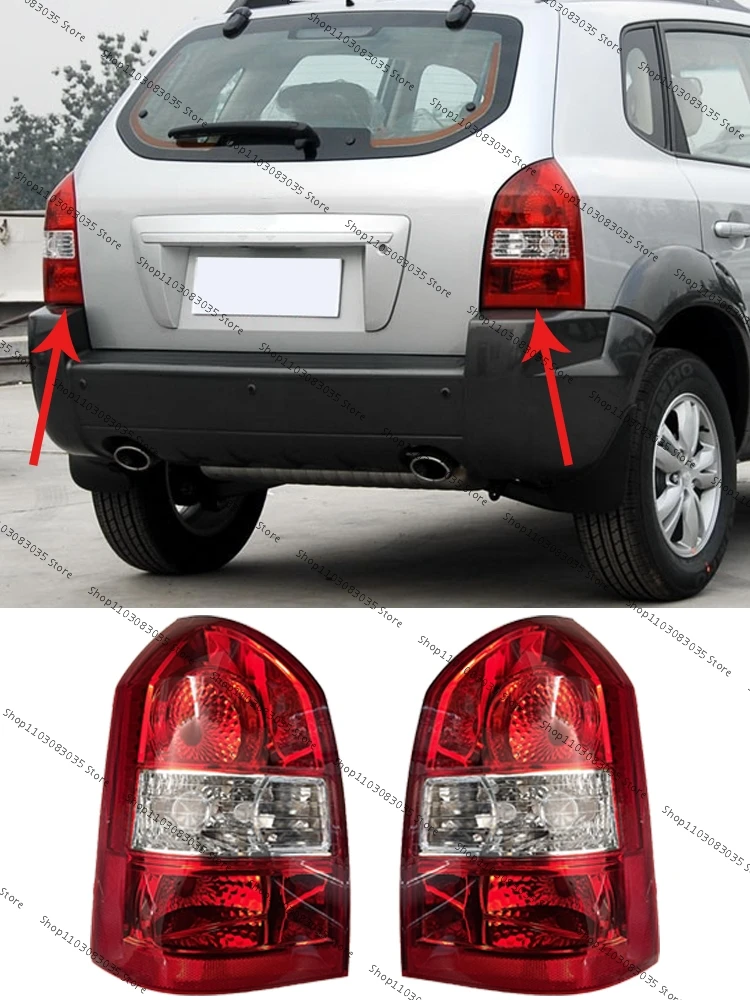 

Lamp Shell Reversing Brake Lampshade For Hyundai Tucson 2006-2012 Auto Rear Tail Light Taillights Rear Housing Without Bulb