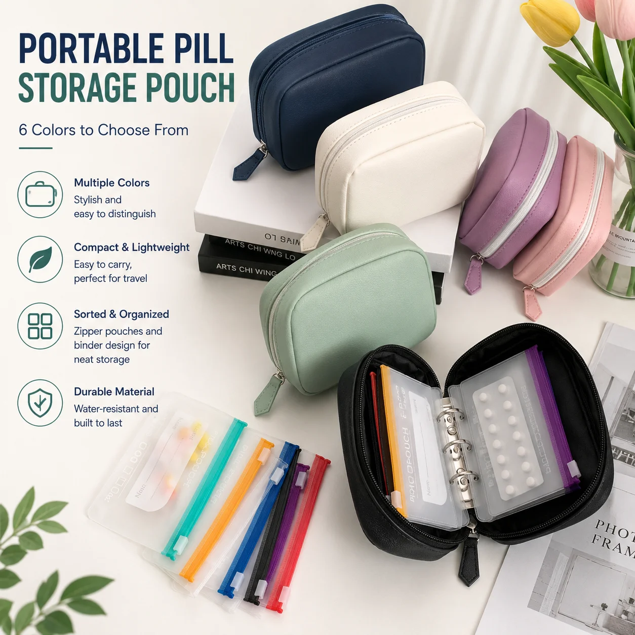 Independent Compartment Pill S - Food Storage Silicone Bags recension och pris