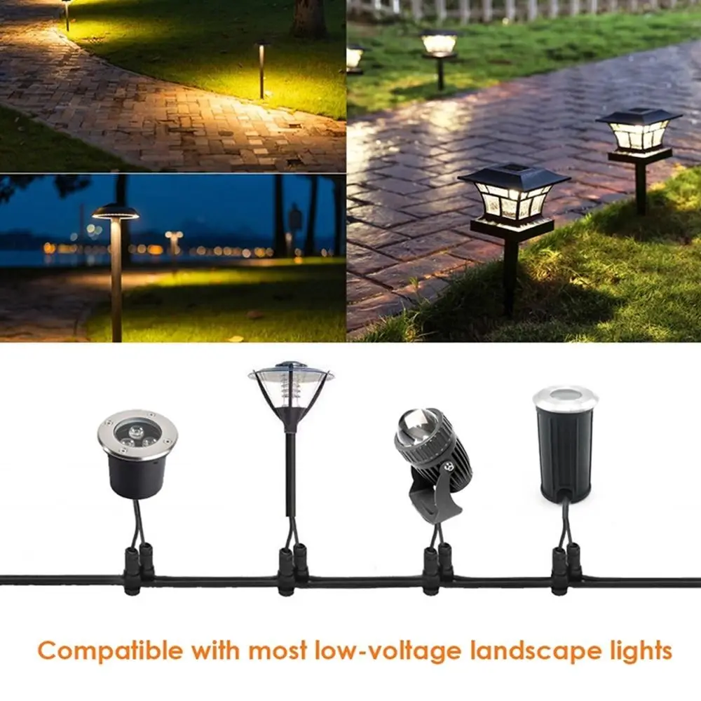 Low Voltage Fastlock Piercing Connector With Piercing Type Waterproof Electrical Cable Connector Wire Terminal Courtyard Lights