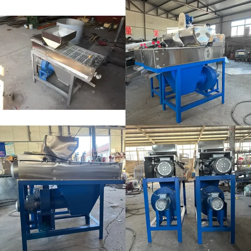 Shell and Peeling Machine for Raw peanuts a Versatile Nut Peeling Equipment Suitable for Dry Peeling of Raw