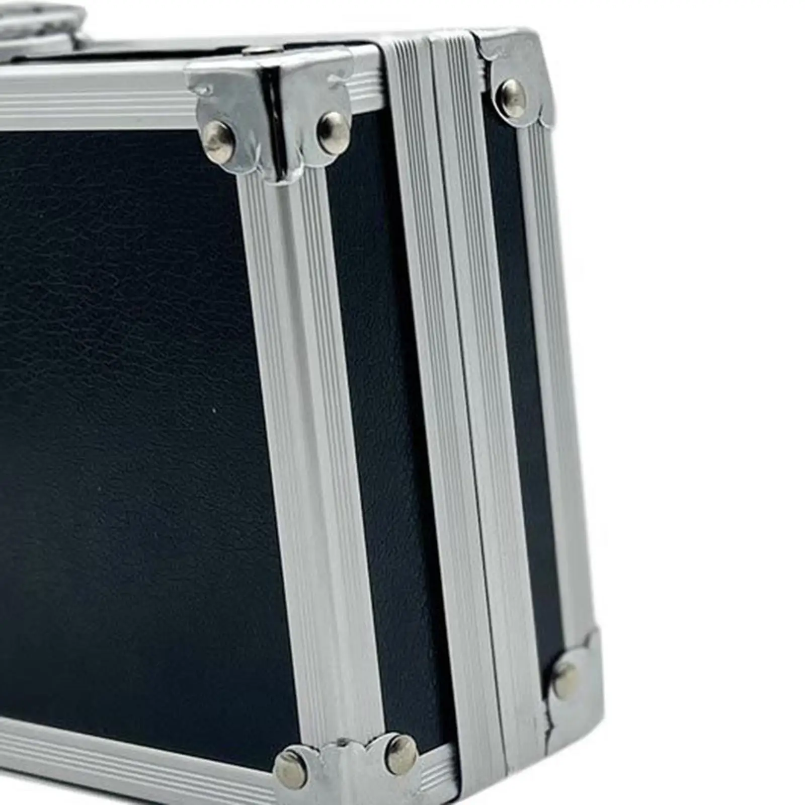 

Portable Aluminum Toolbox Lockable Organizer Multifunctional Storage Box for Outdoor Activities and Garage