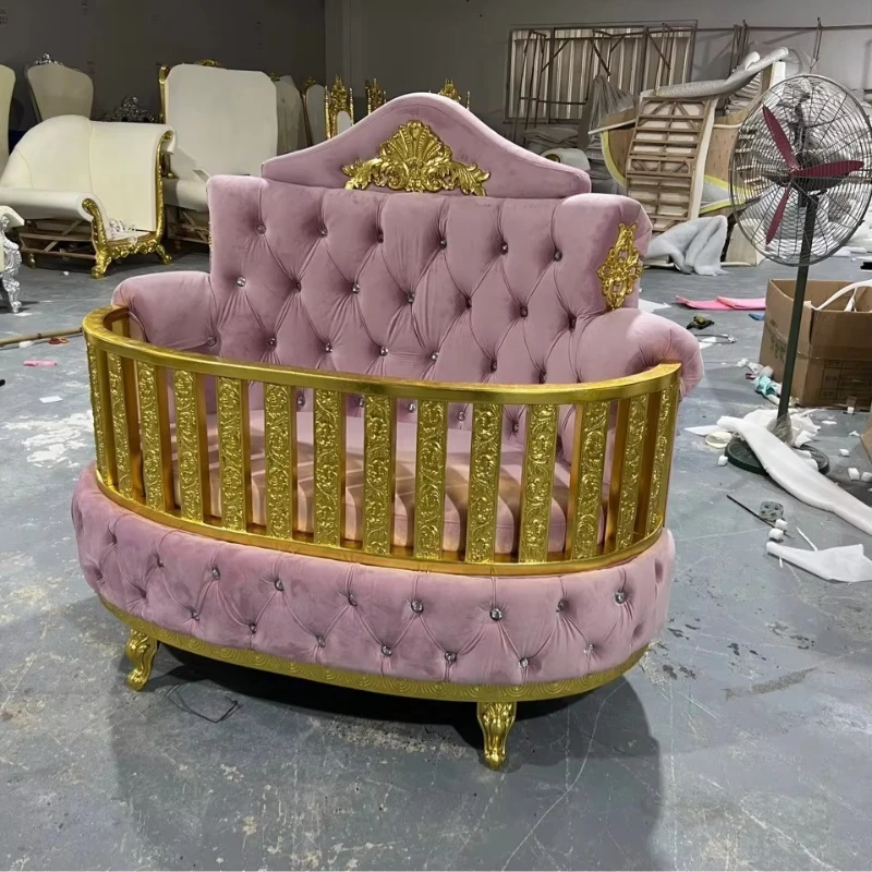 

Durable wood children's bed living room bedroom dining room kindergarten kitchen school hotel European design