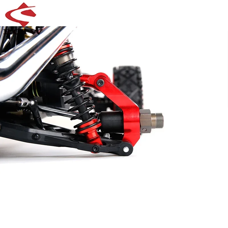 Rc carro gás cnc metal conjunto de assento de rolamento da roda traseira de uma peça para 1/5 hpi rovan km gtb racing baja 5b 5t 5sc peças