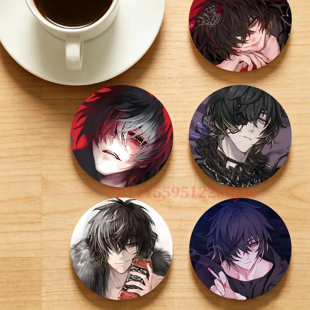 Slow Damage Wooden Cup Mat Cappuccino Vodka Juice Water Coaster for Flower Shop