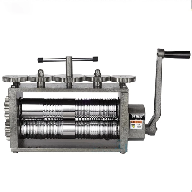 300mm PEPE Roller Machine for Making Jewelry, Flat Rolling Mill Hand Cranked, Bracelet Rounding Machine
