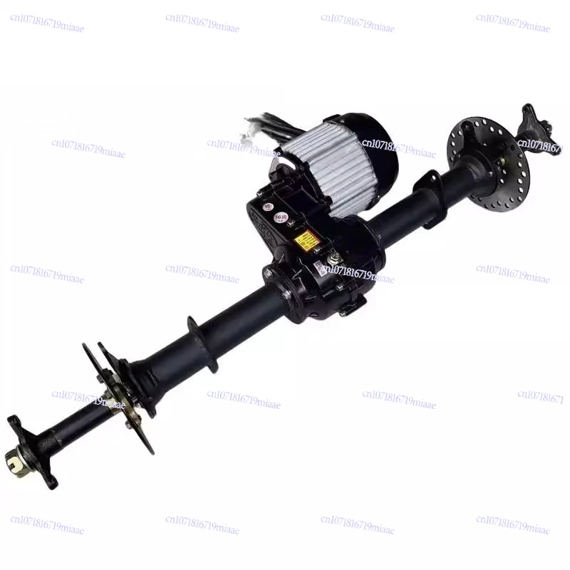 Modified Four-wheel Electric Beach Car Kart Accessories Shaft Drive Differential Rear Axle 48V/60V Motor Tooth Bag