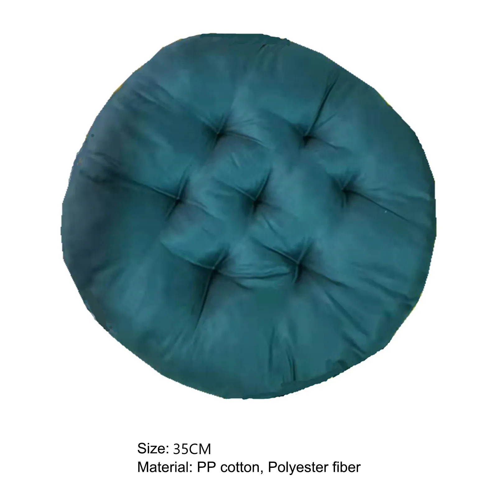 35 cm Seat Cushion Pad PP Cotton Chair Cushion Pad Round Linen Seat Pillow For Chair Back Decor Sofa Garden Office Home Supplies