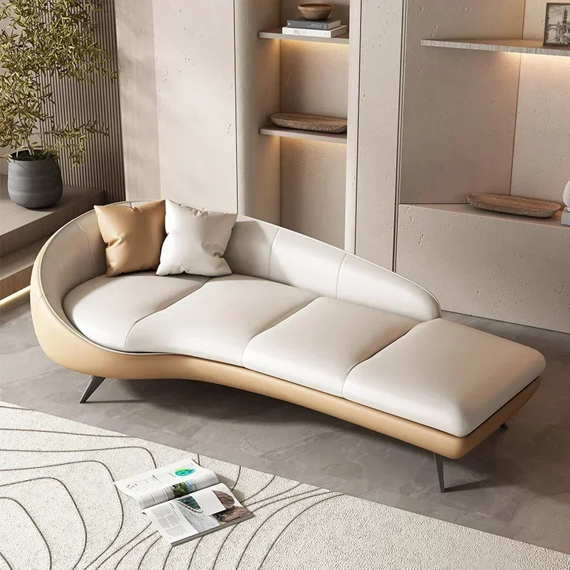 Y Modern curved sofa living room deck chair hotel homestay leisure beauty couch