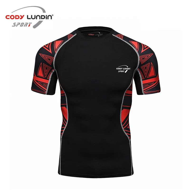 Muay Thai T-shirt Rash Guard Men Boxing Compression Shirts Rashguard Jiu jitsu T-shirt Fighting Bjj Kickboxing MMA Clothing