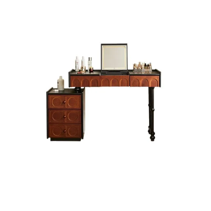 

Dresser desk makeup table solid wood flip dresser bedside table