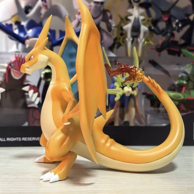 11 سنتيمتر البوكيمون Charizard أنيمي نموذج لجسم Gk شعبية تمثال جمع سطح المكتب الديكور نموذج ألعاب الدمى الهدايا #4