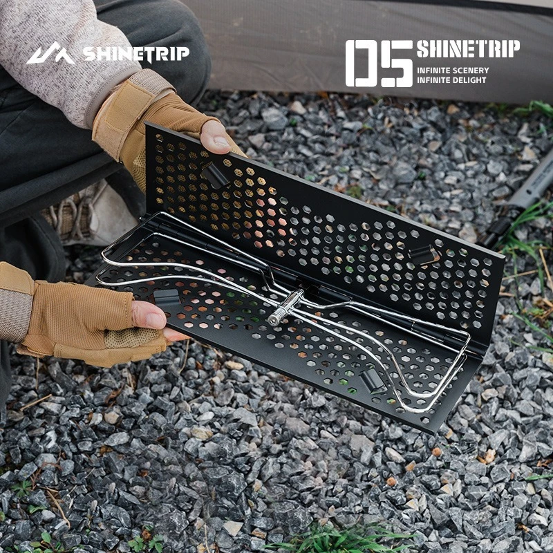 Shinetrip Ultra light folding table outdoor aluminum alloy tea drinking portable hiking camping table